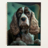 Design de portrait classique de Cocker Spaniel élé (Devant)