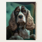 Design de portrait classique de Cocker Spaniel élé (Dos)