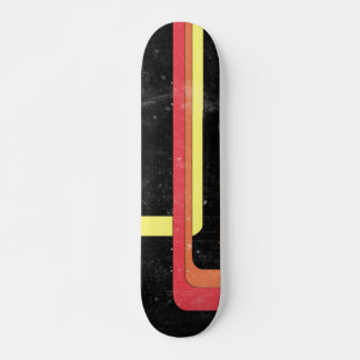 Design de skateboard de style Retro 70
