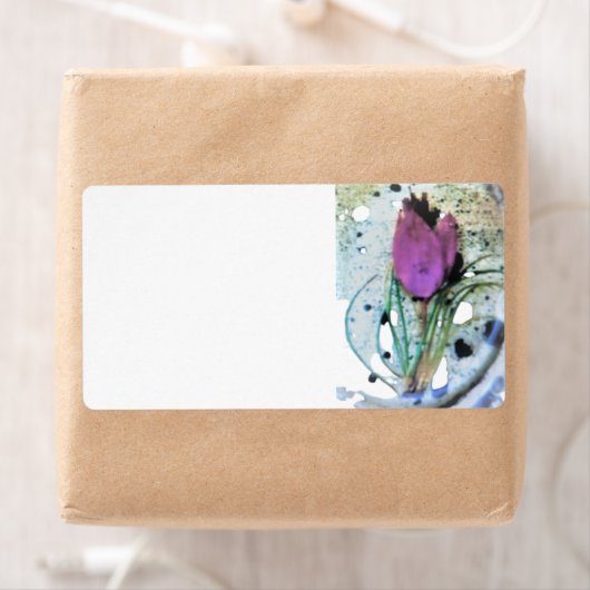 DESIGN DE STYLE Étiquette de adresse (En situation)