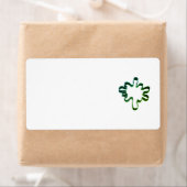 DESIGN DE STYLE Étiquette de adresse (En situation)