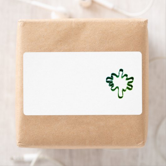 DESIGN DE STYLE Étiquette de adresse (En situation)