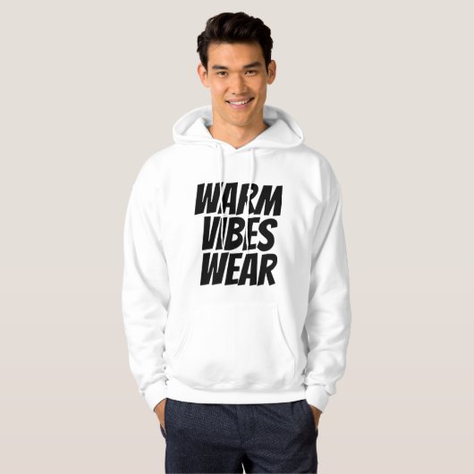 Design de sweat à capuche typographique minimal cr (Devant entier)