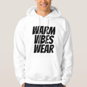 Design de sweat à capuche typographique minimal cr (Devant)