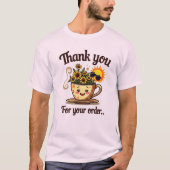 design de t-shirt bouquet de fleurs (Devant)