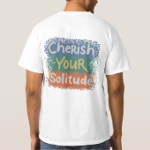 Design de t-shirt Embrace de Solitude (Dos)