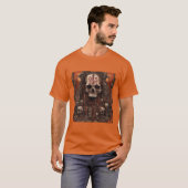 Design de t-shirt en métal de mort scray (Devant entier)