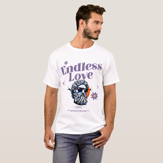 Design de t-shirt "Endless Love" : (Devant entier)