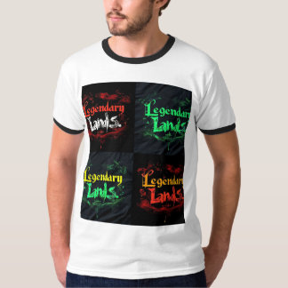 Design de t-shirt légendaire Land