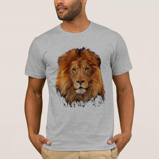 design de t-shirt lion en mémoire de Cecil le lion (Devant)
