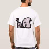 Design de T-shirt Nightmare Realm Horror (Dos)