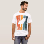 design de t-shirt pitbull vintage (Devant entier)