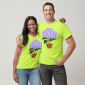 Design de T-shirt plante aux fleurs mignonnes (Unisexe)