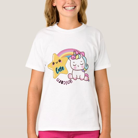 Design de t-shirt Unicorn (Devant)