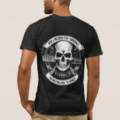 Design de T-shirt Vector Dreamy Skull (Dos)