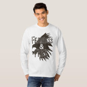 Design de T-shirts Gras "sans peur et gratuit" - A (Devant entier)