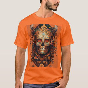 Design de tatouage - T-shirt Arrière - plan couleu