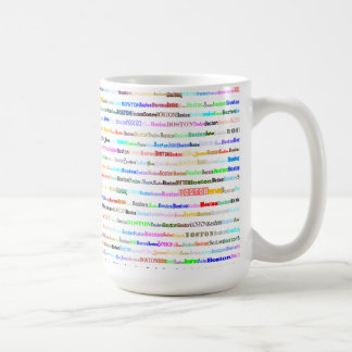 Design de texte de Boston II Mug II