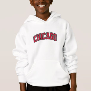 Design de texte du style Varsity Red Block de Chic
