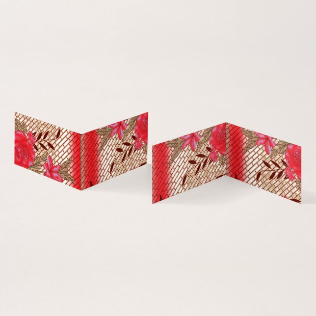 Design de tissu complexe avec motifs floraux (Inside and Outside)