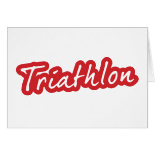 Design de triathlon cool