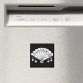Design de ventilateur japonais - Magnet (In Situ (Lave-vaisselle))