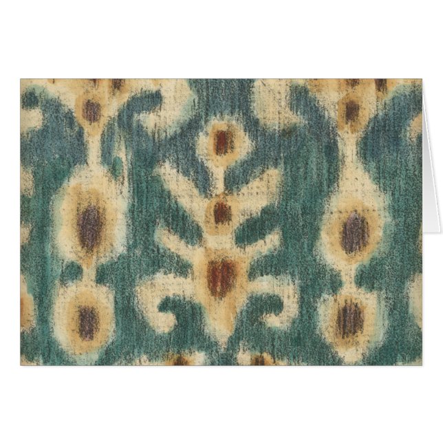 Design décoratif de tissu Ikat par Chariklia Zarri (Devant horizontal)