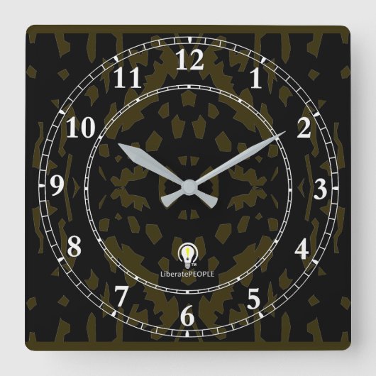 Design décoratif moderne#2 Horloge murale Acheter  (Recto)