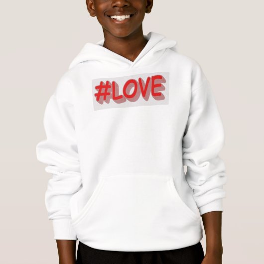 Design d'expression mignon "#LOVE". Commandez dès  (Devant)