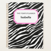Design d'impression ZEBRA | Planificateur de 12 mo (Devant)