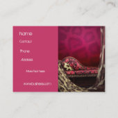 Design d'intérieur d'affaires de carte de profil (Dos)