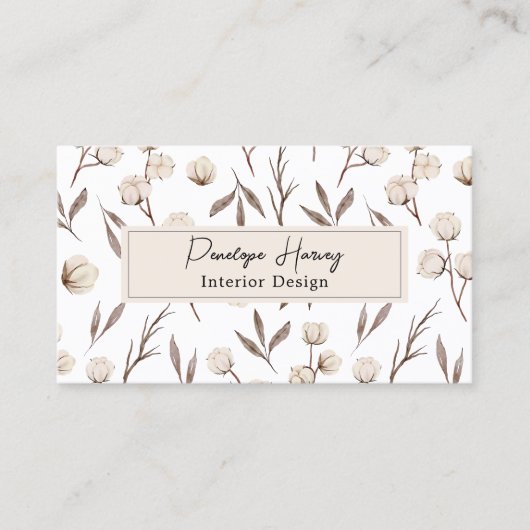 Design d'intérieur de verdure botanique Carte de r (Devant)