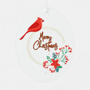 Design d'oiseaux avec ornement ovale en métal fleu