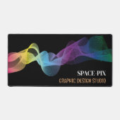 Design d'onde graphique, graphiste (Recto)