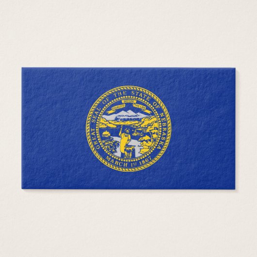 Design du drapeau de l'État du Nebraska (Devant)