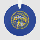 Design du drapeau de l'État du Nebraska (devant)