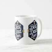 Design élégant de la Mug de la Fête des Pères (Devant droit)