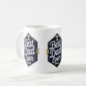 Design élégant de la Mug de la Fête des Pères (Devant gauche)