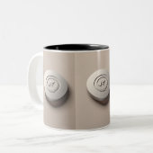 Design élégant de logo 3D moderne Mug (Devant gauche)