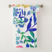 Design élégant de peinture à la main de fleurs ros (En situation)