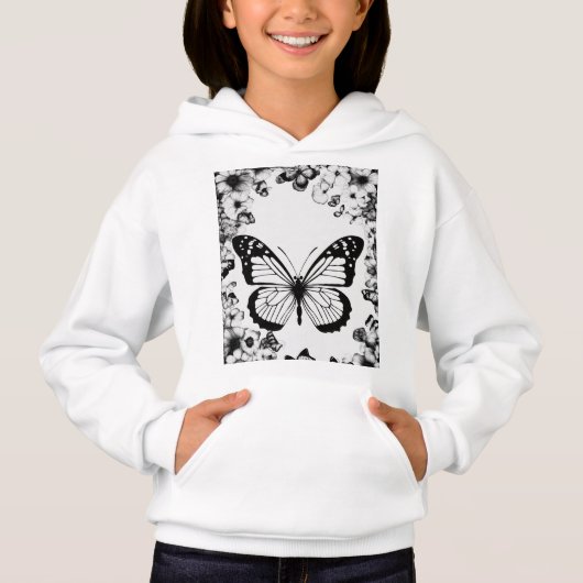 Design élégant du logo papillon - (Devant)