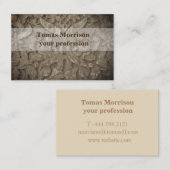 Design élégant et original de carte d'affaires (Devant / Derrière)