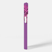 Design élégant Goth dans Purple iPhone 7 Coque (Verso / Droite)