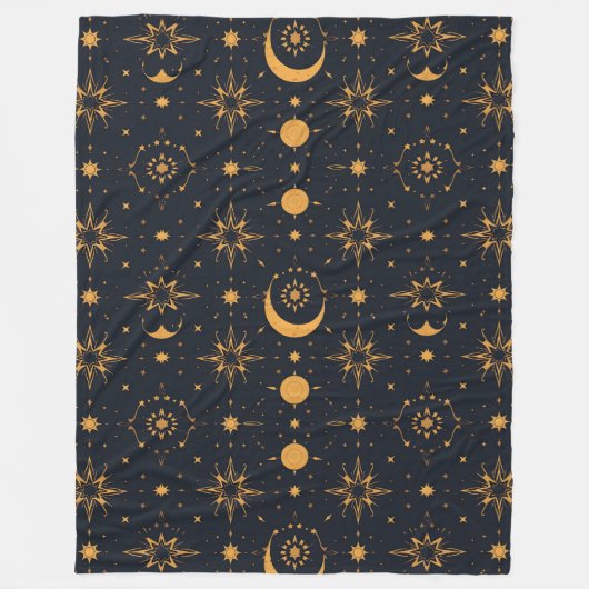 Design élégant motif céleste pour couvertures (Devant)