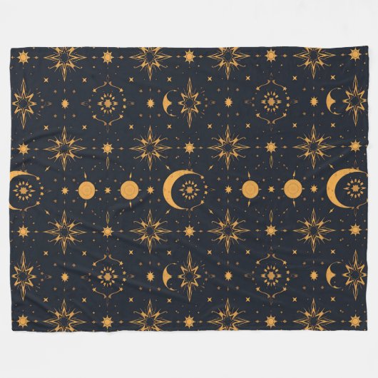 Design élégant motif céleste pour couvertures (Devant (Horizontal))