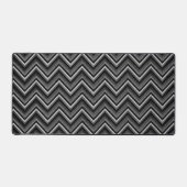 Design en argent et en noir Chevron (Recto)