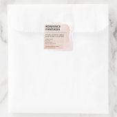 Design en bloc d'encre Étiquettes de cire de soja  (Sac)