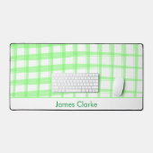 Design en treillis vert simple (Clavier et souris)