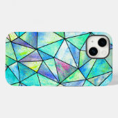 Design en verre de marbre coque iphone chic tendan (Verso (horizontal))