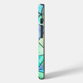 Design en verre de marbre coque iphone chic tendan (Verso / Gauche)